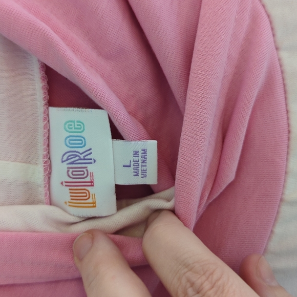 LuLaRoe Amber hoodie with butterfly - Picture 3 of 3